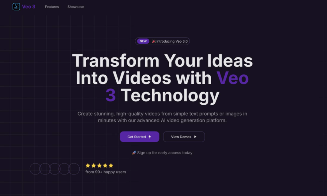 谷歌Veo 3界面。（图/官方截图）