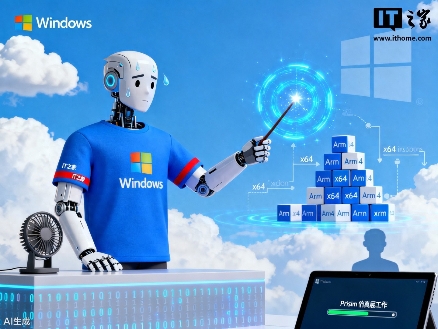 微软 Prism 仿真层打破兼容壁垒:Arm 版 Win11 告别应用荒