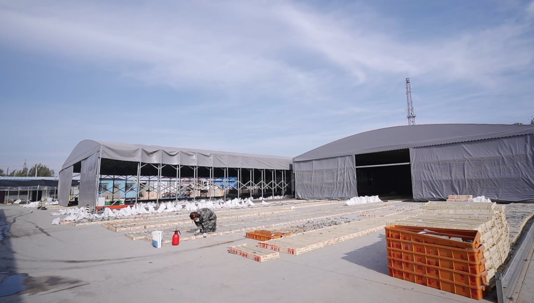 大东沟金矿钻探工程施工现场。自然资源部供图