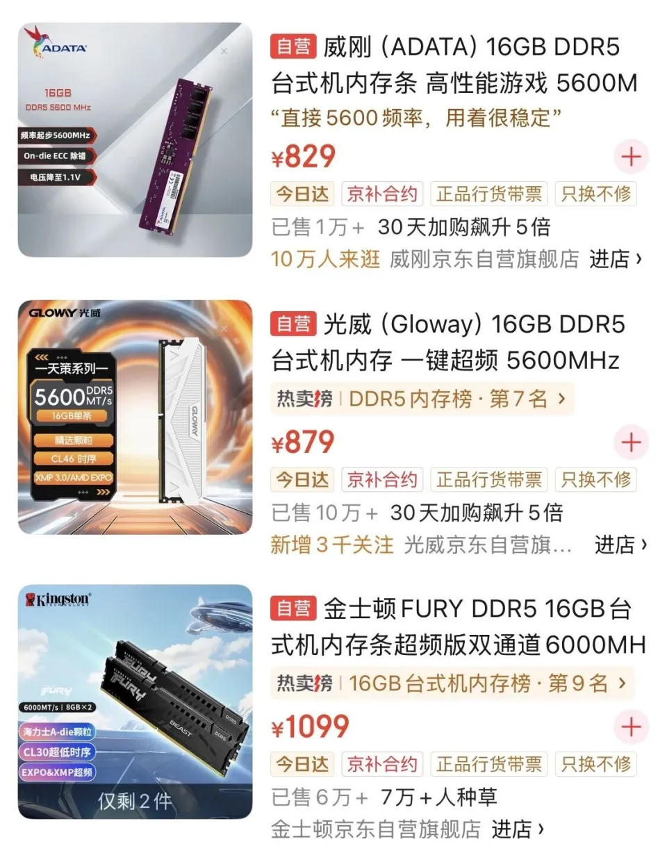 内存价格飞升,国产替代能否改变战局?