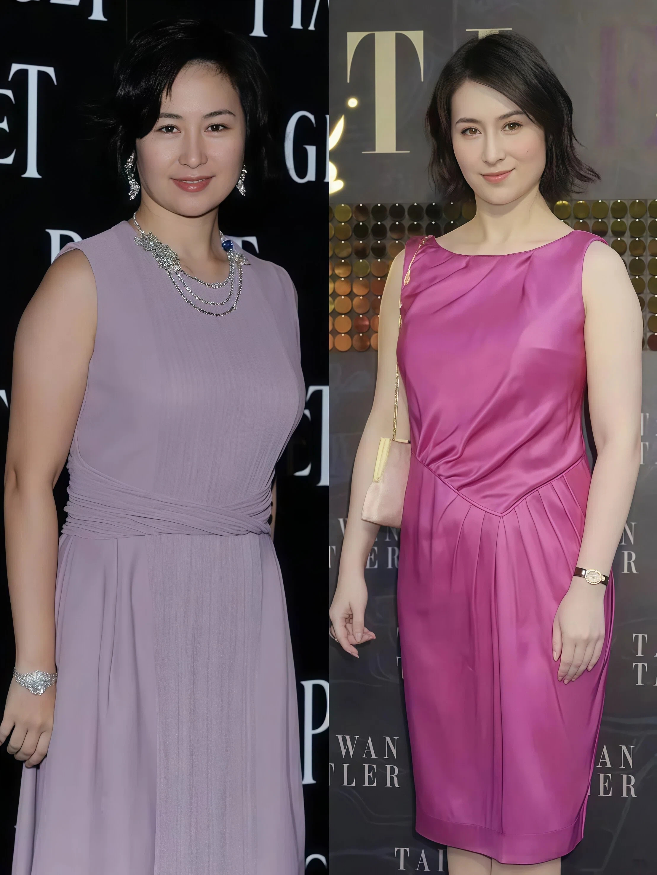 董明珠穿半身长裙_董明珠的穿搭_