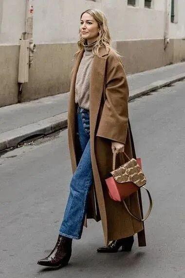 长款靴子怎么搭配外套_短靴流行_