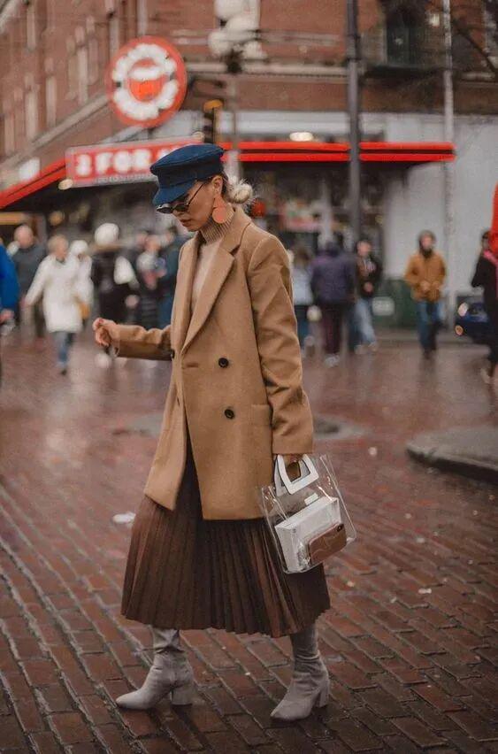 长款靴子怎么搭配外套__短靴流行