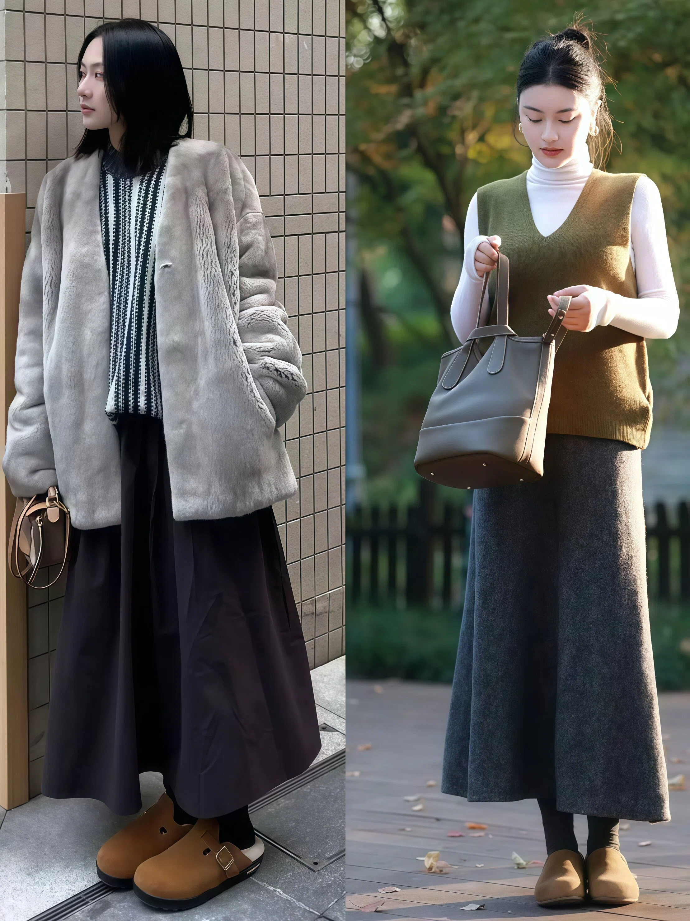 搭配裙子的小白鞋怎么挑选__小白鞋裙子