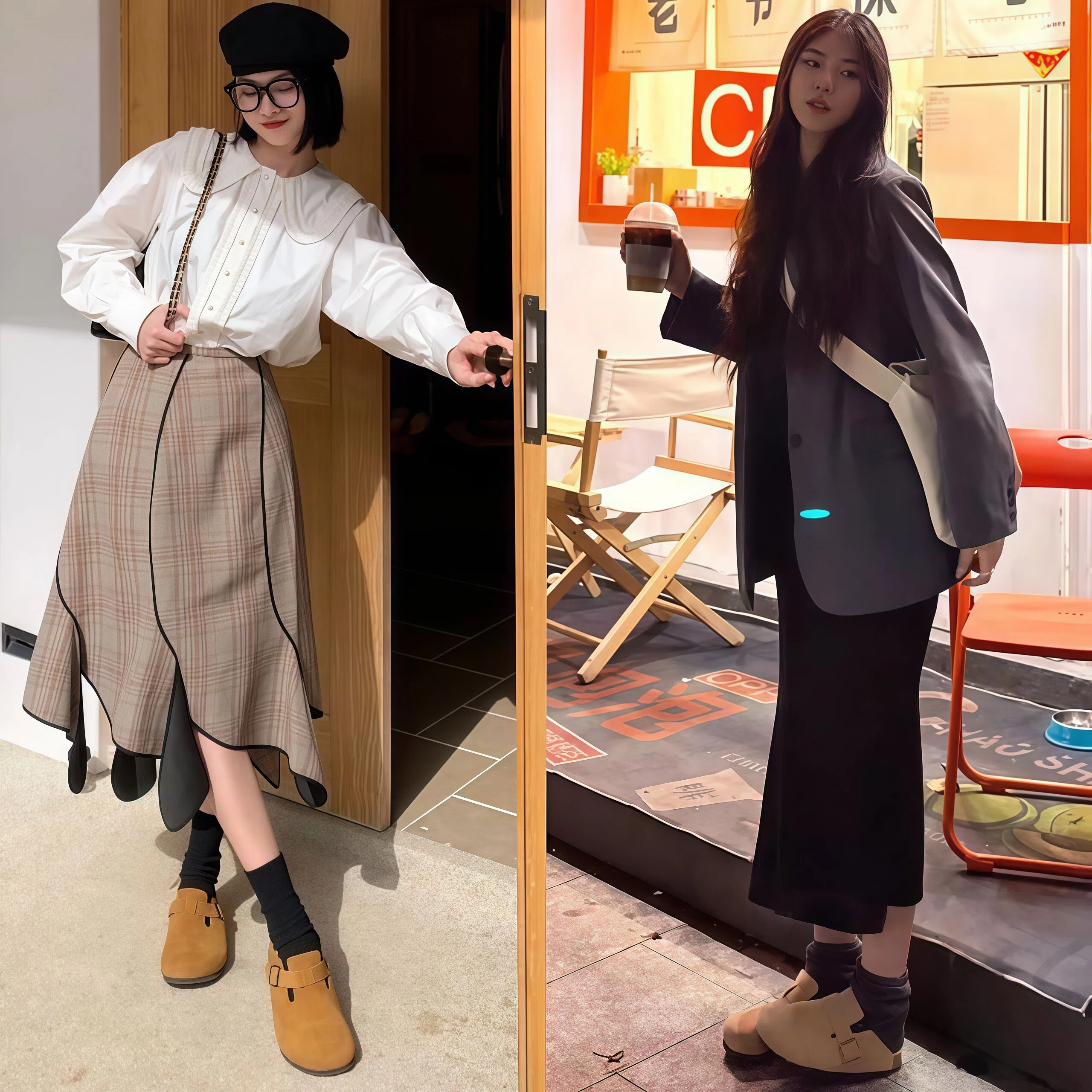 _搭配裙子的小白鞋怎么挑选_小白鞋裙子