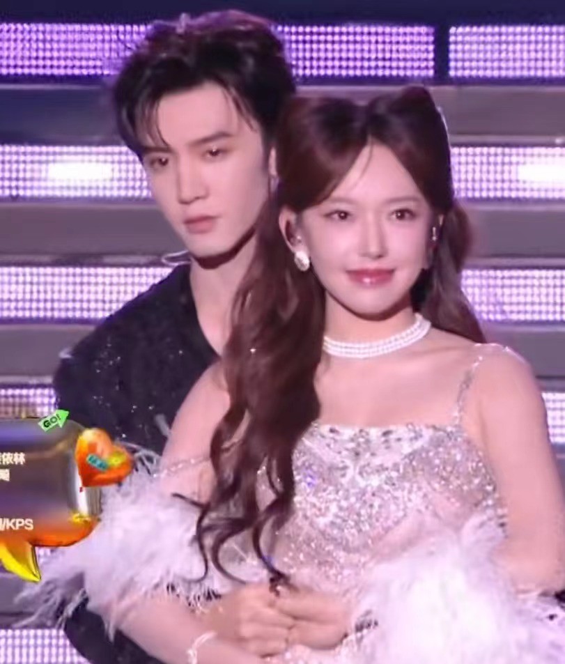 孟子坤杨幂__2014跨年晚会杨幂