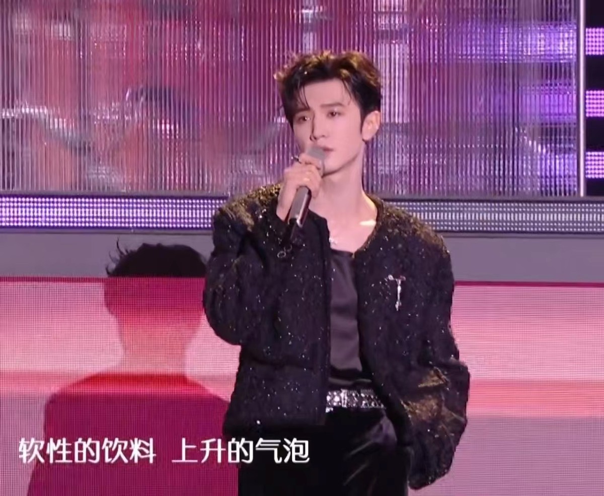 2014跨年晚会杨幂__孟子坤杨幂