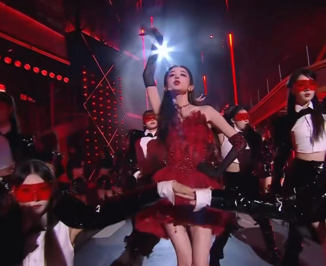 2014跨年晚会杨幂__孟子坤杨幂