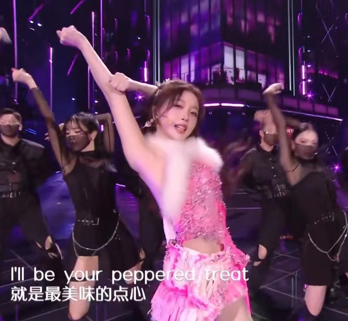 2014跨年晚会杨幂_孟子坤杨幂_