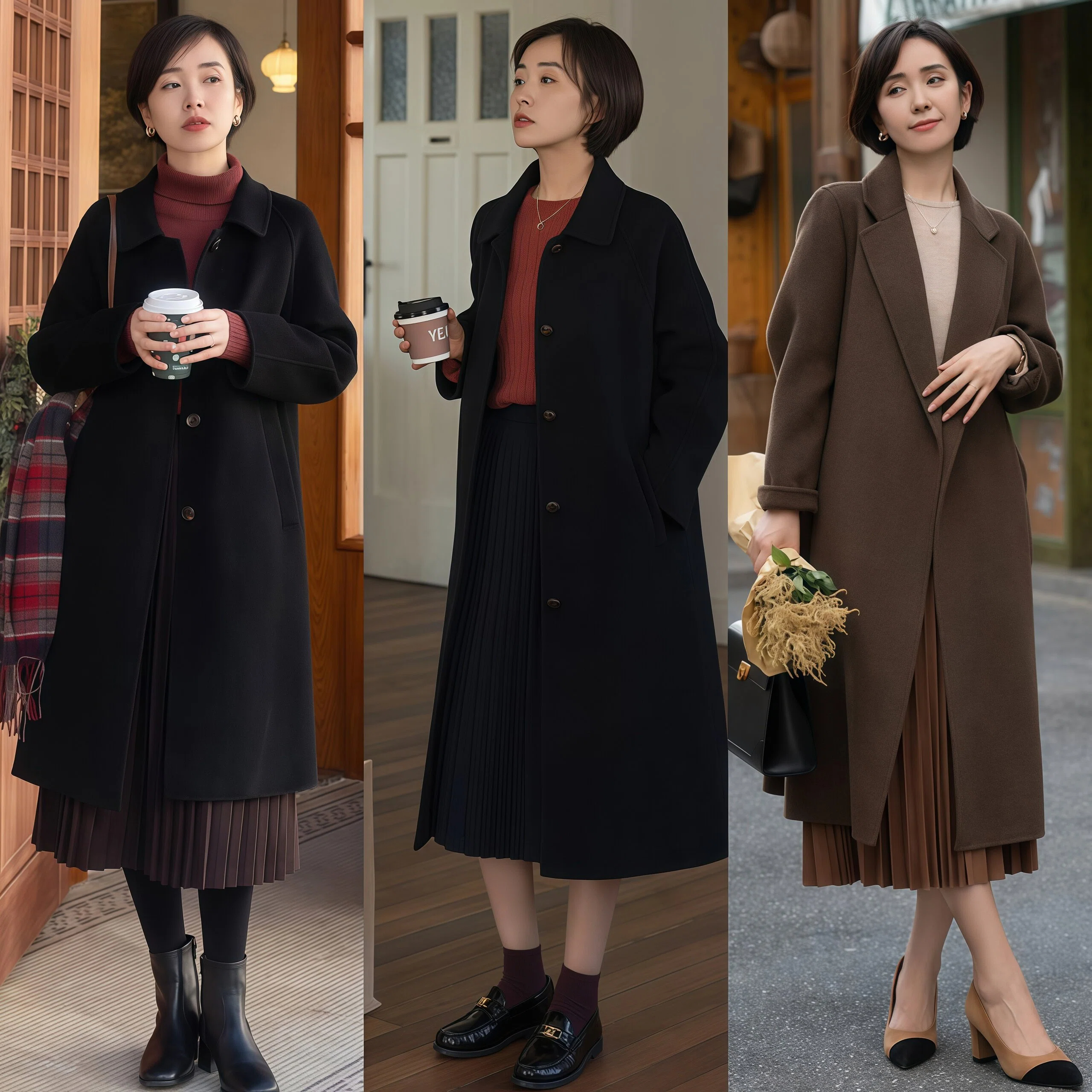 冬季中年外套__中年女性冬季外套