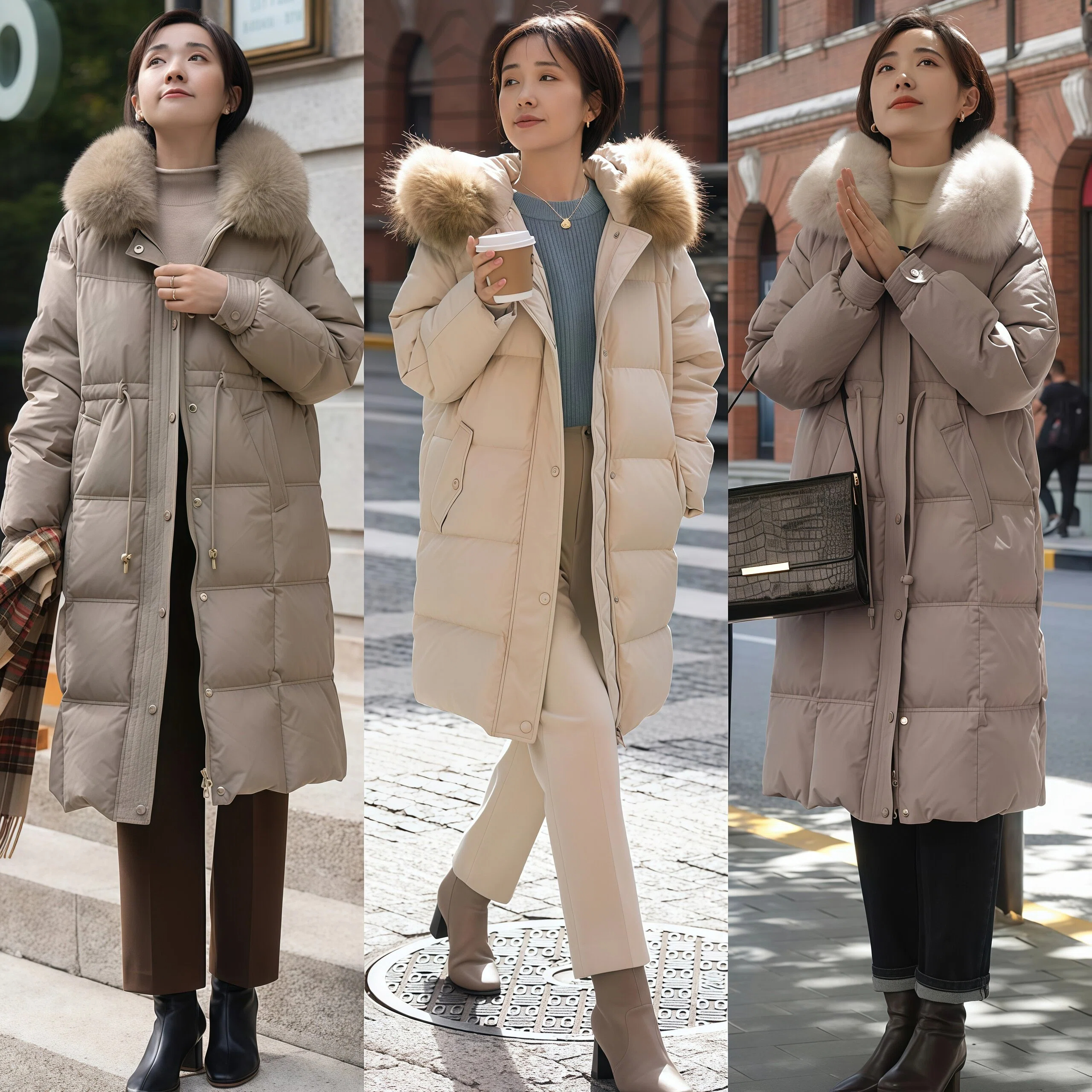 _冬季中年外套_中年女性冬季外套