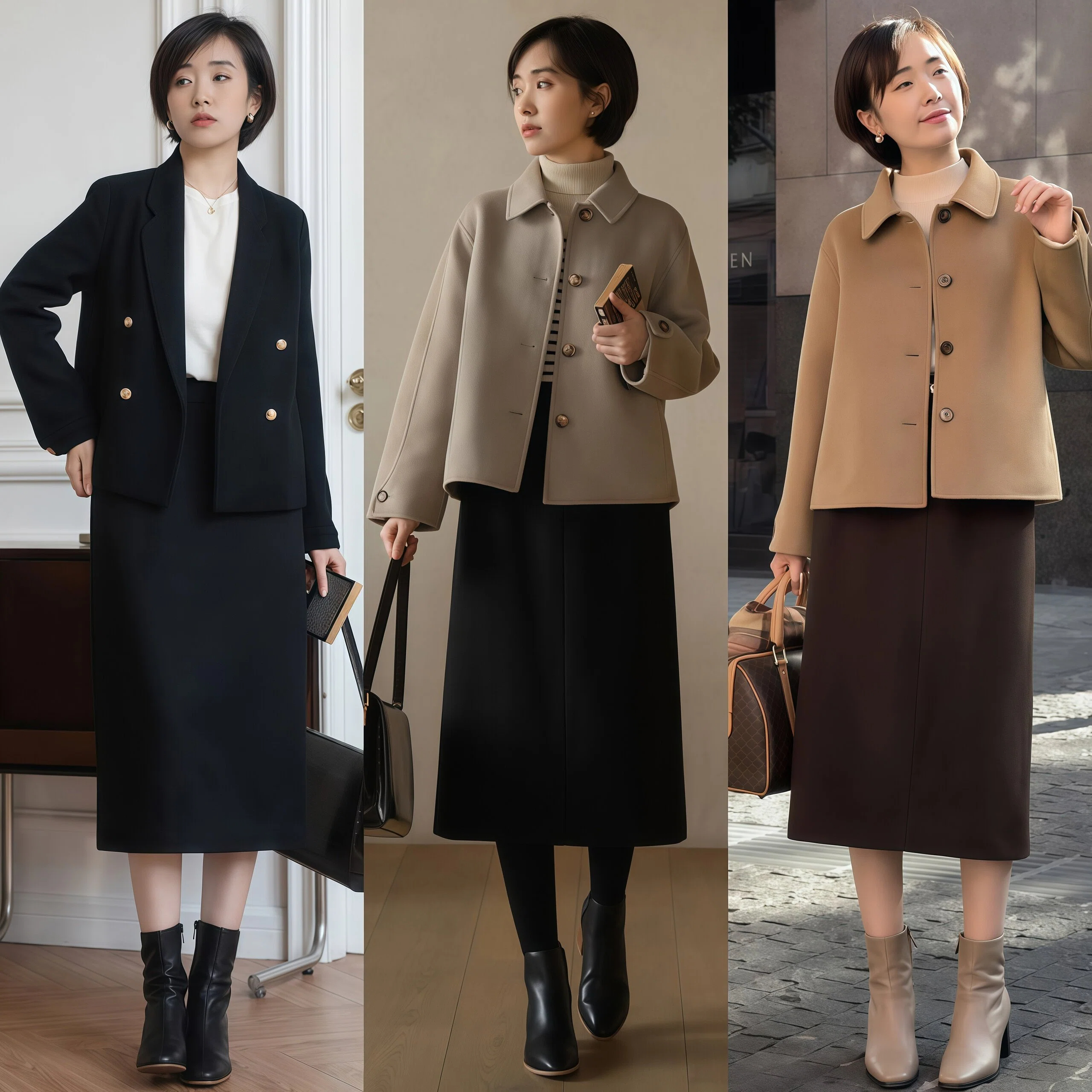 _冬季中年外套_中年女性冬季外套