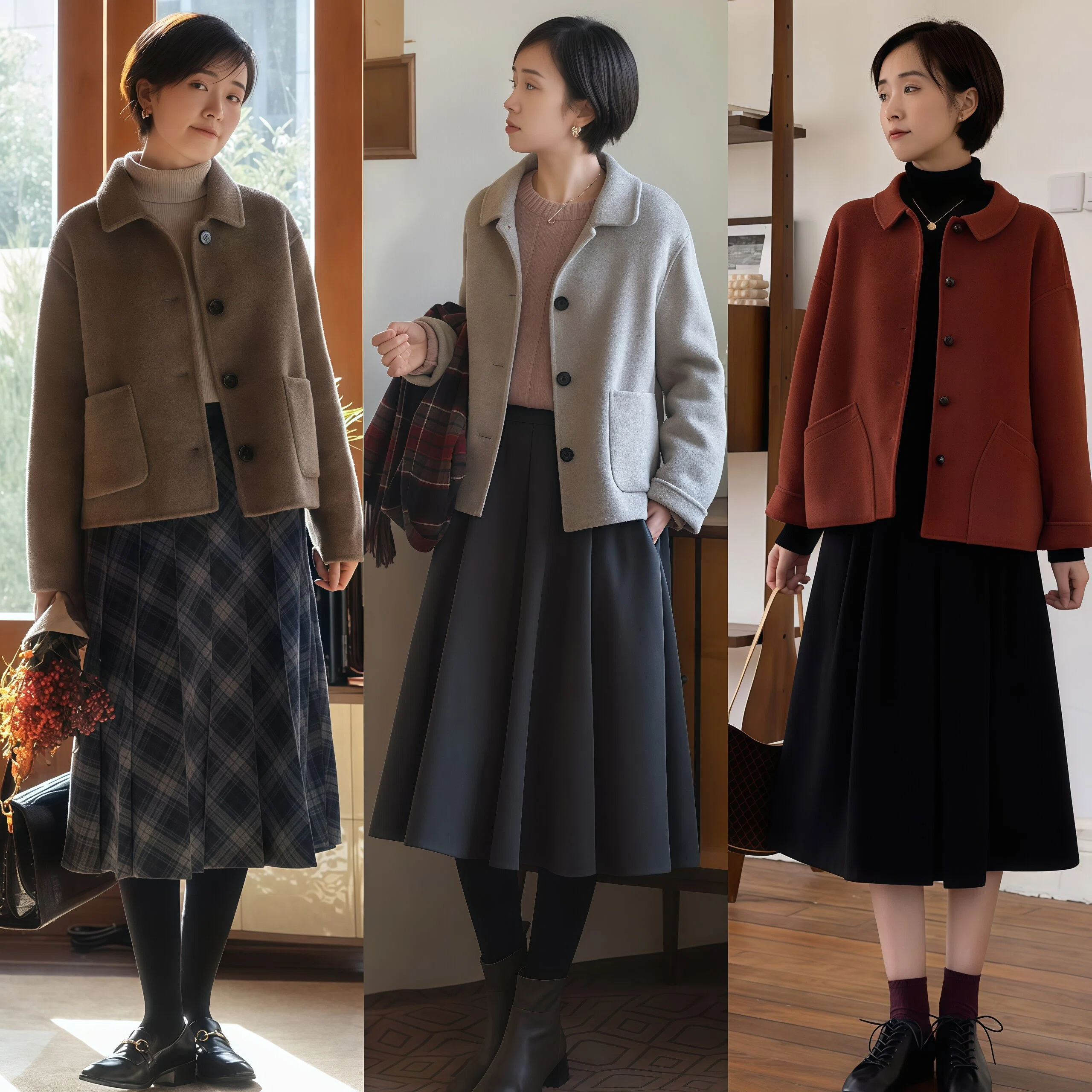 中年女性冬季外套__冬季中年外套