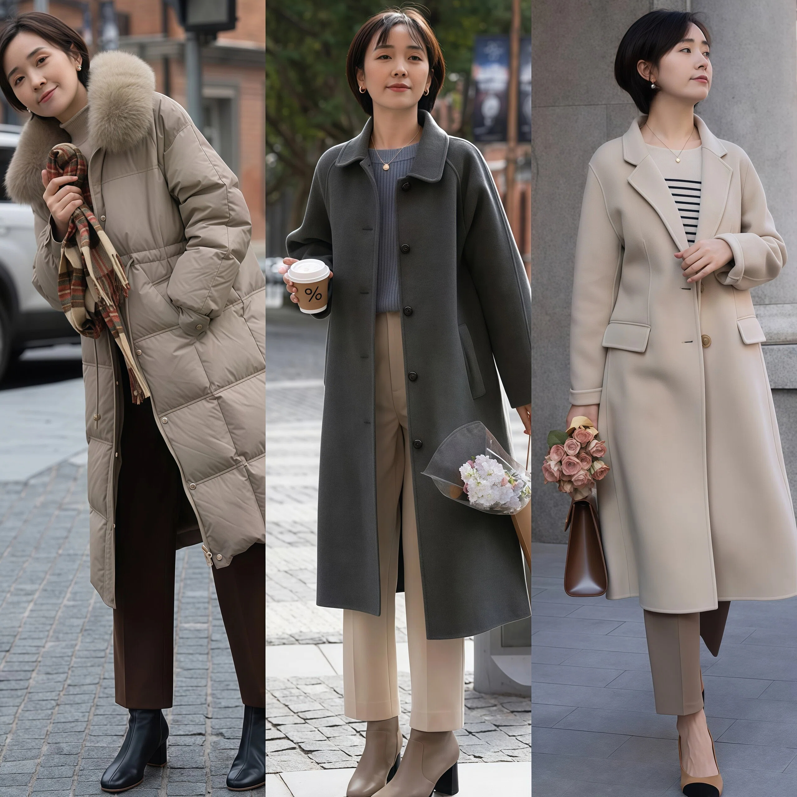 _冬季中年外套_中年女性冬季外套