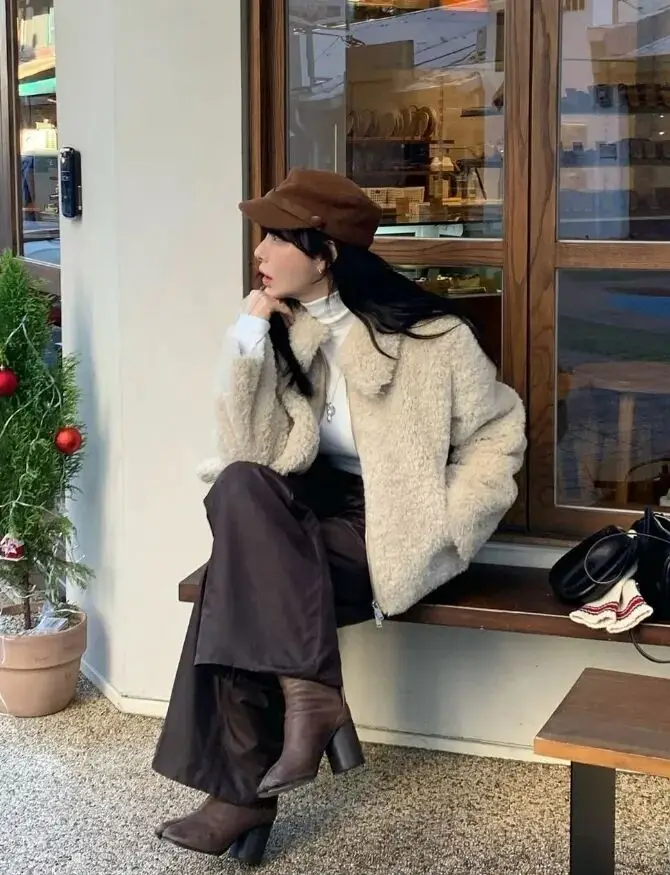 皮草外套冬天穿暖和吗__皮草穿暖和吗