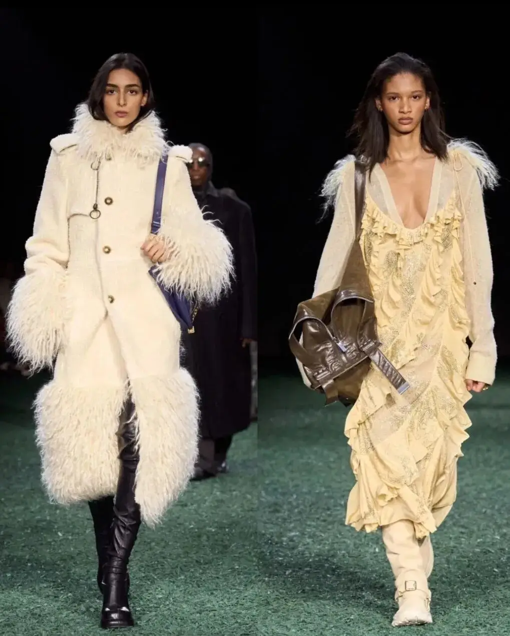 _穿皮草冷不冷_穿皮草搭配什么衣服