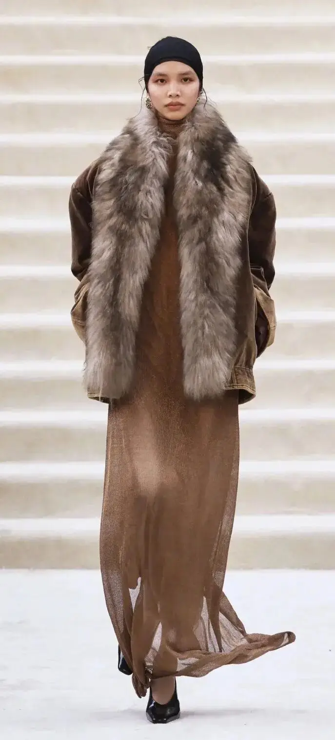 穿皮草冷不冷_穿皮草搭配什么衣服_