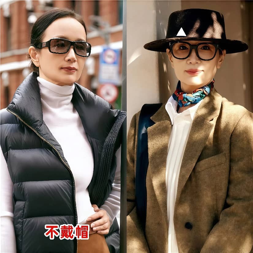 _白发多戴帽子_白发大妈图片