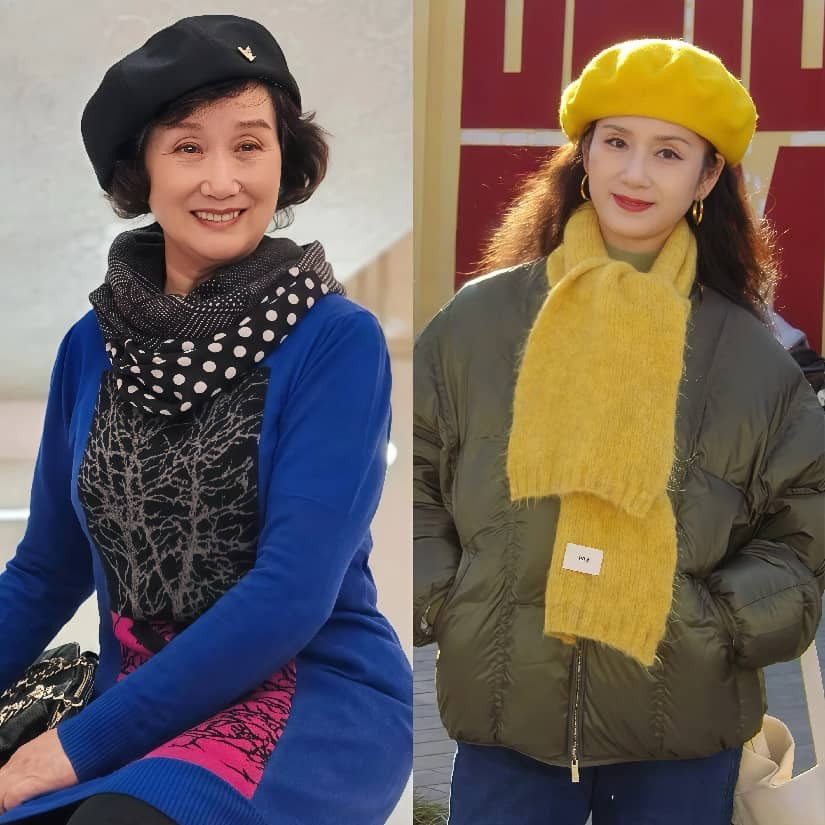 白发多戴帽子__白发大妈图片