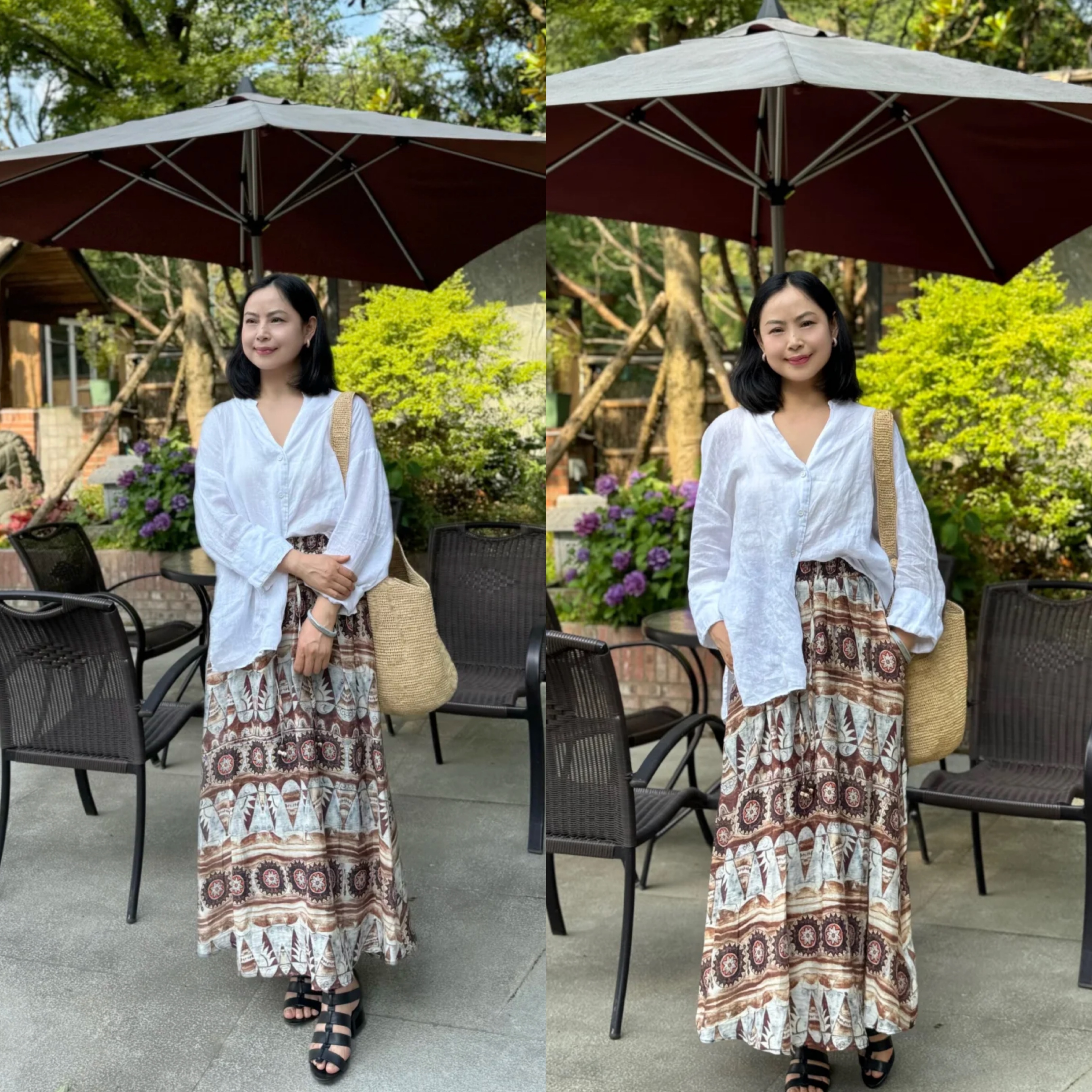 _告别“妈妈装”！50+微胖女性的轻熟风穿搭灵感，每一套都超美_告别“妈妈装”！50+微胖女性的轻熟风穿搭灵感，每一套都超美