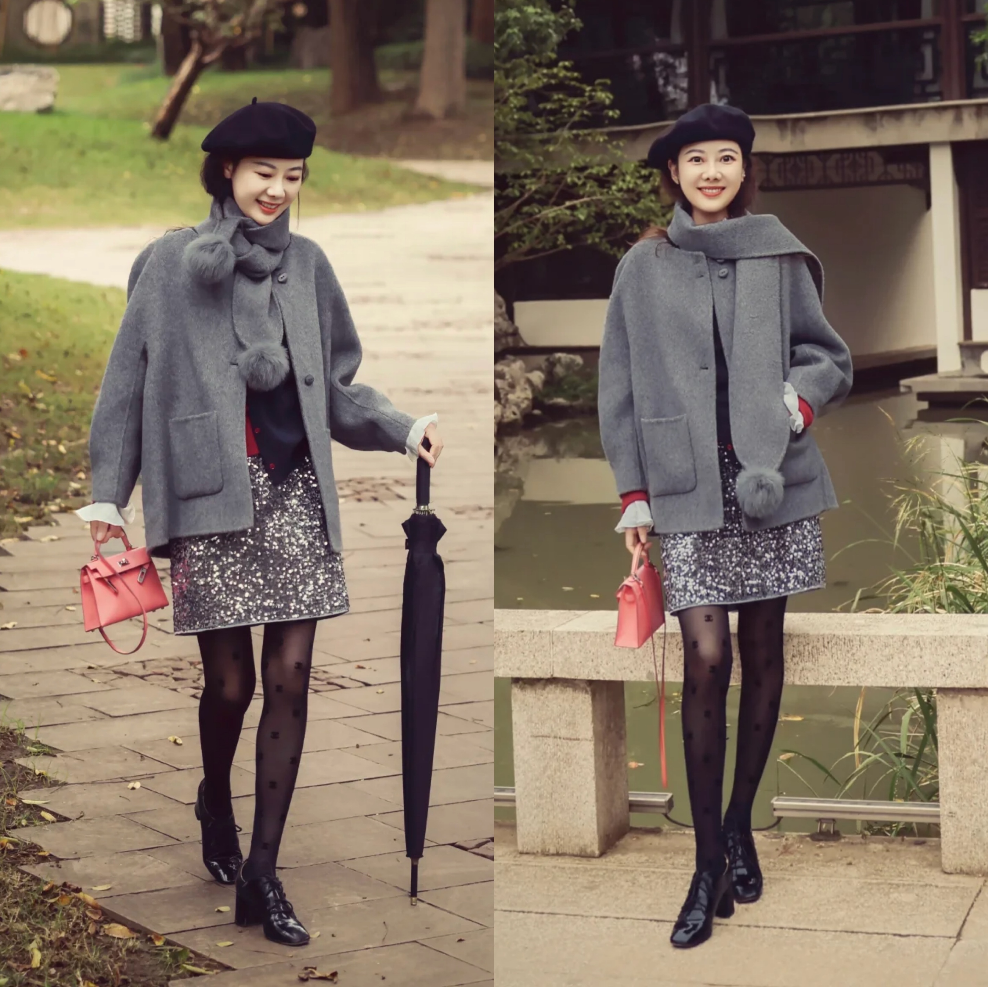 绝了！这位博主秋冬大衣搭配，时尚与温度疯狂“碰撞”出圈！_绝了！这位博主秋冬大衣搭配，时尚与温度疯狂“碰撞”出圈！_