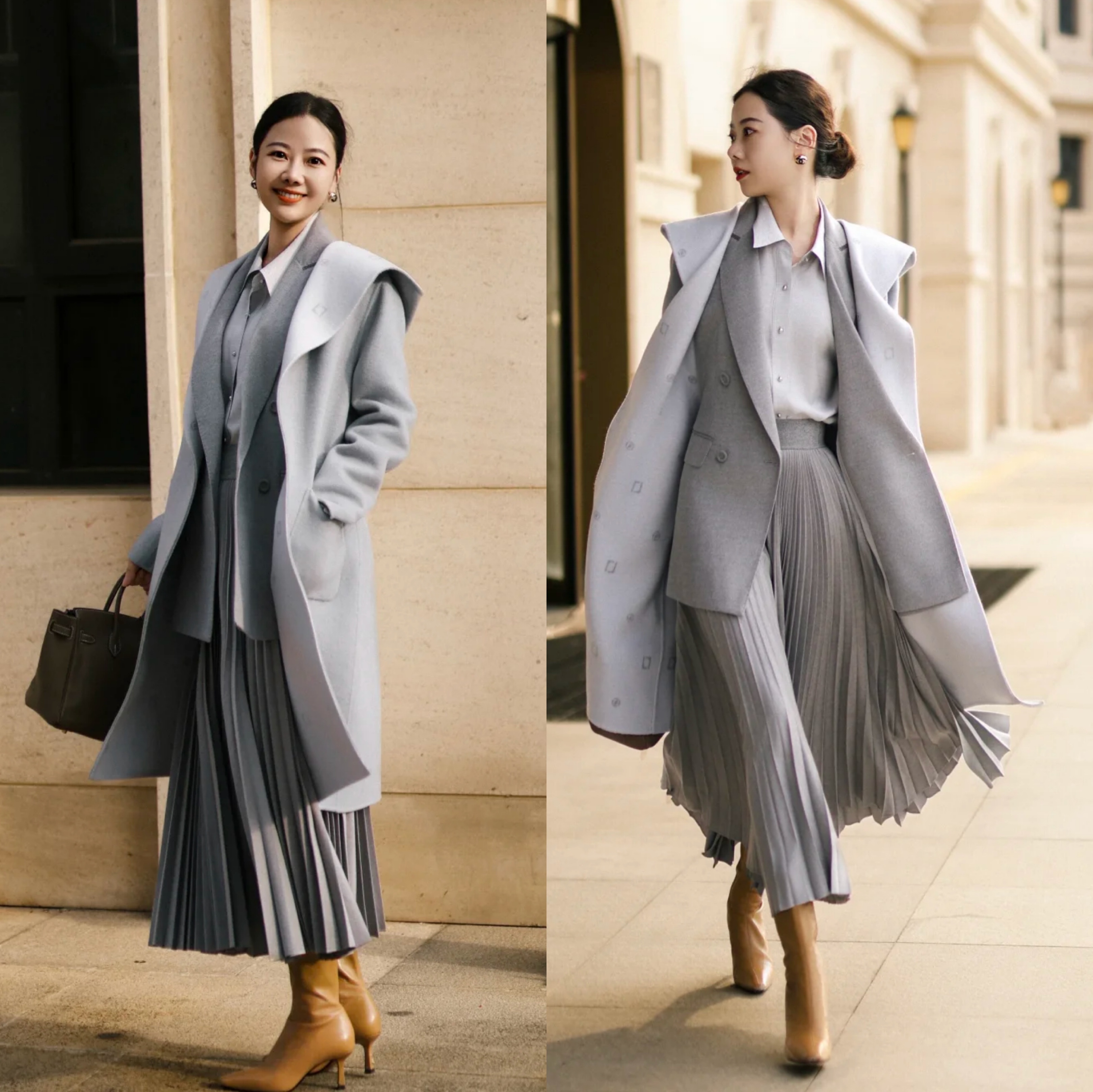 _绝了！这位博主秋冬大衣搭配，时尚与温度疯狂“碰撞”出圈！_绝了！这位博主秋冬大衣搭配，时尚与温度疯狂“碰撞”出圈！