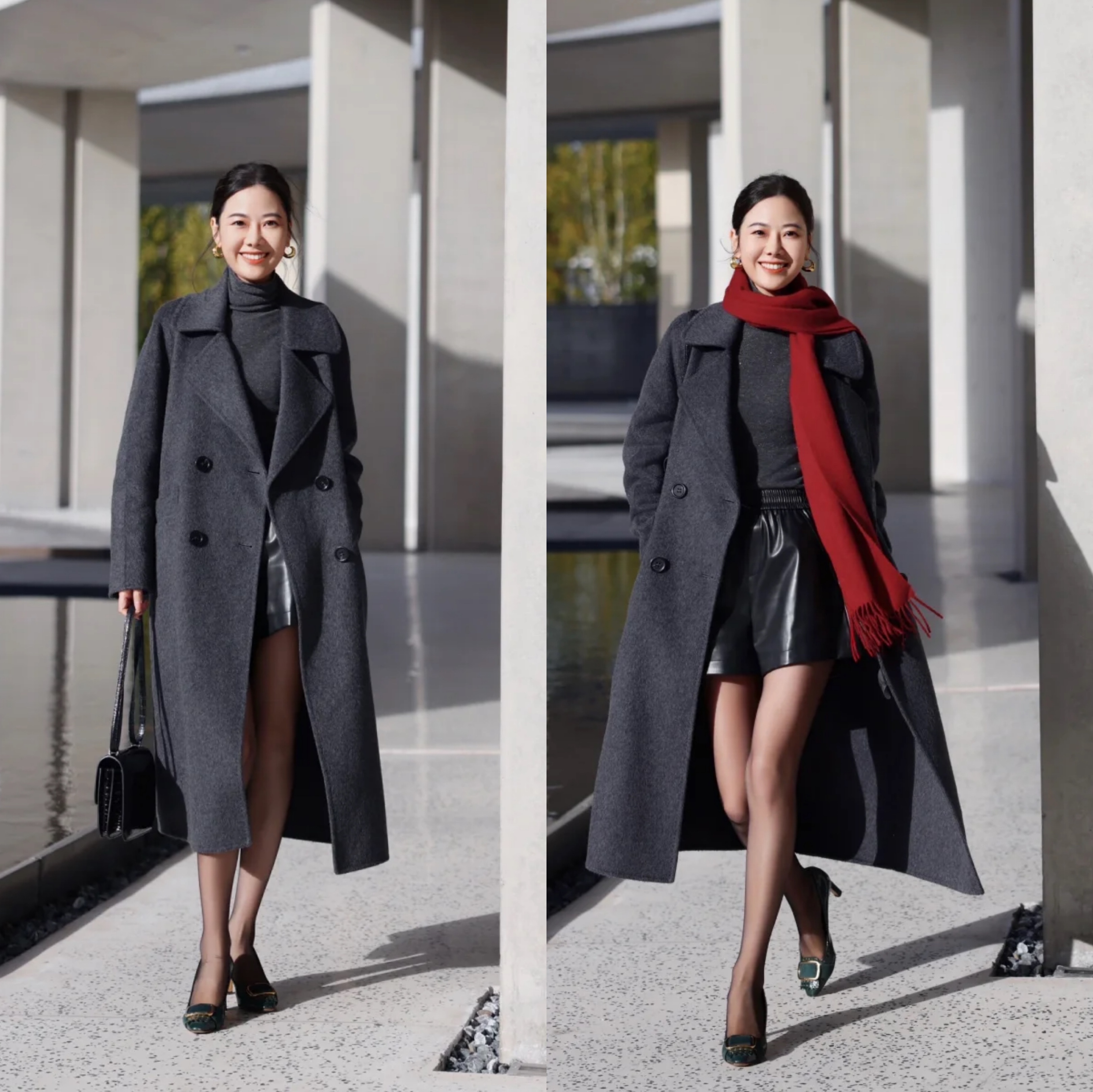 绝了！这位博主秋冬大衣搭配，时尚与温度疯狂“碰撞”出圈！__绝了！这位博主秋冬大衣搭配，时尚与温度疯狂“碰撞”出圈！