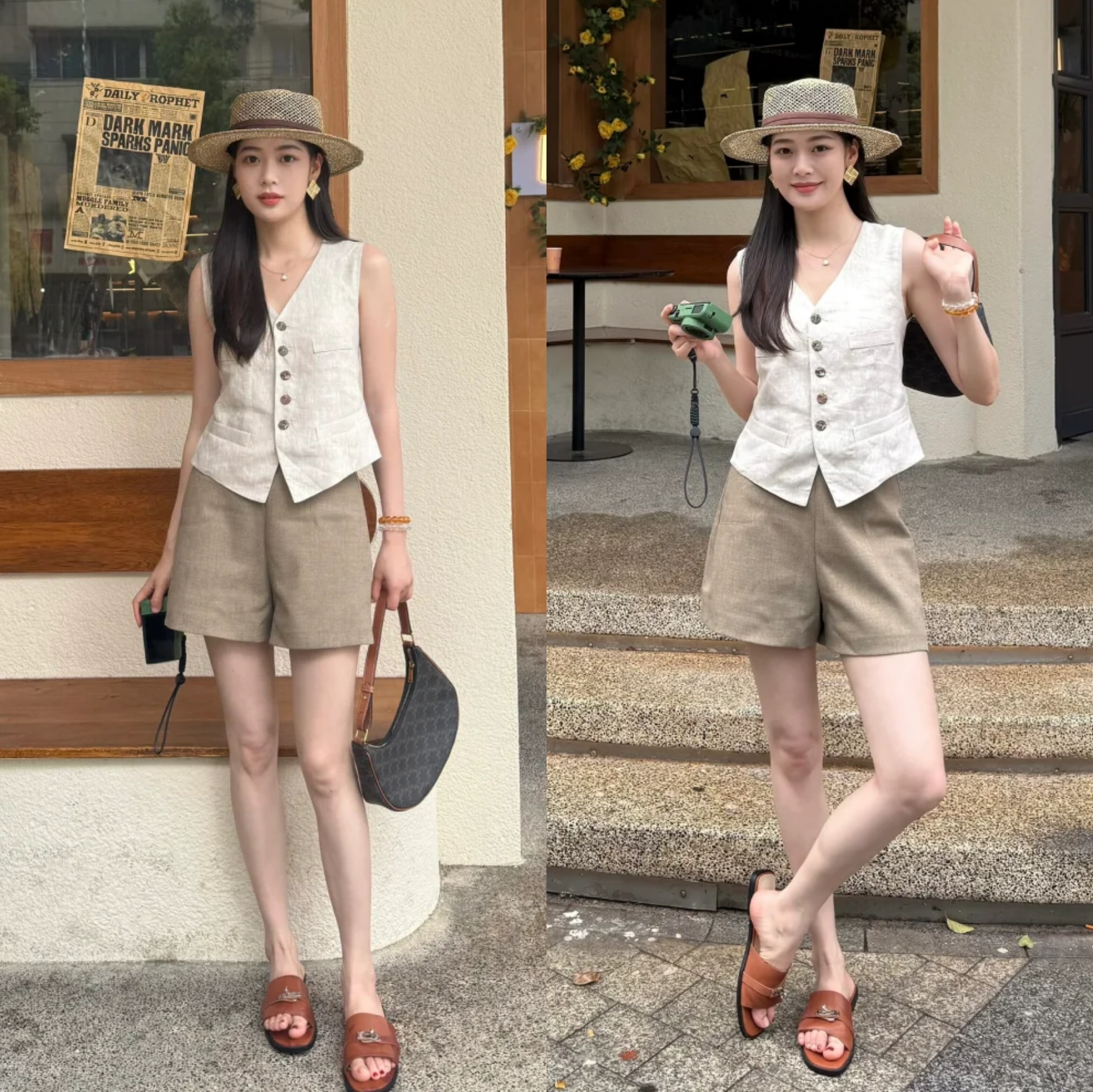 _夏日穿搭术_穿搭圈子