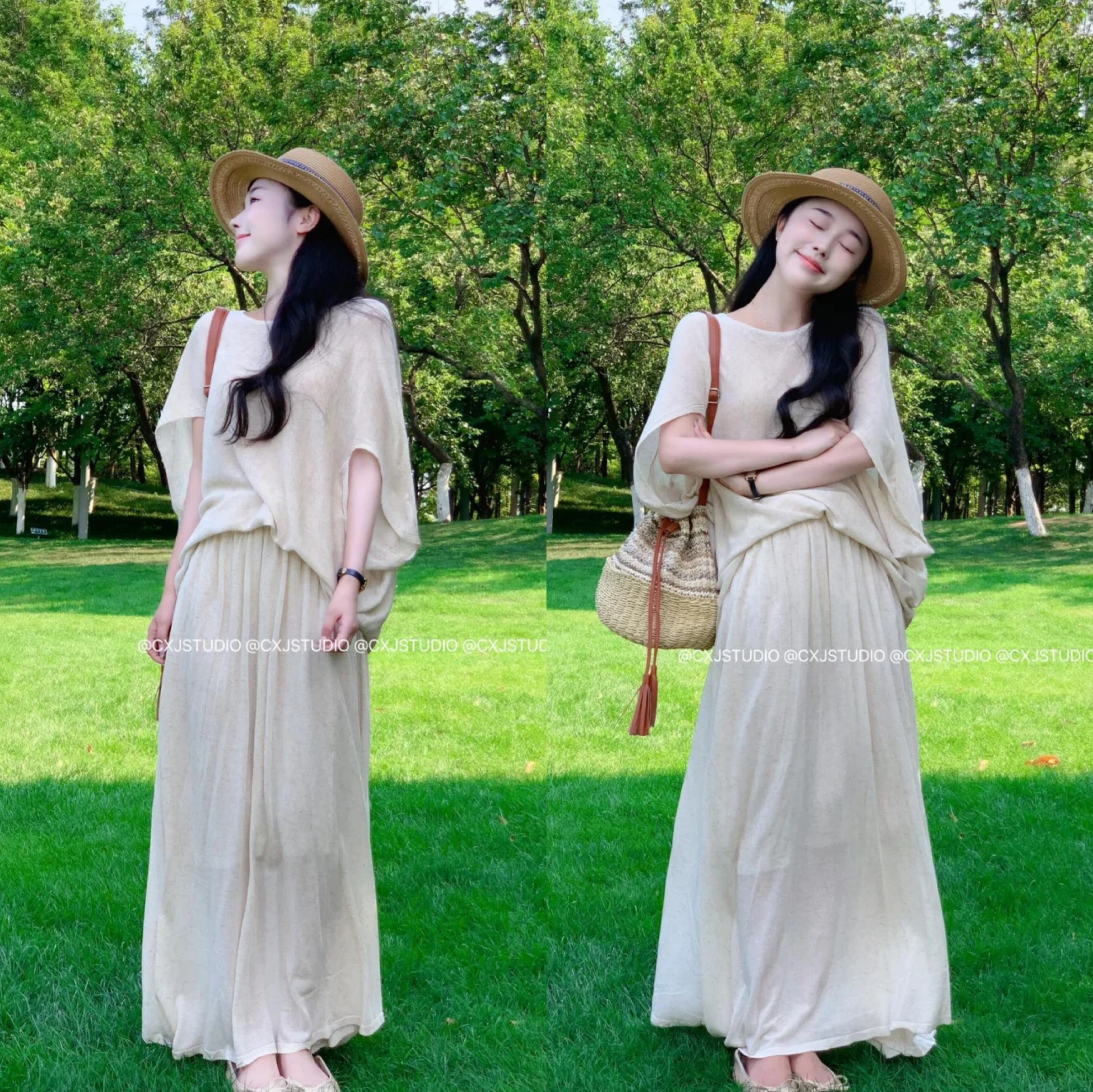 夏日穿搭术_穿搭圈子_