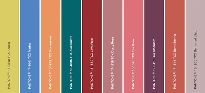 春夏流行色2021__2022春夏流行色彩