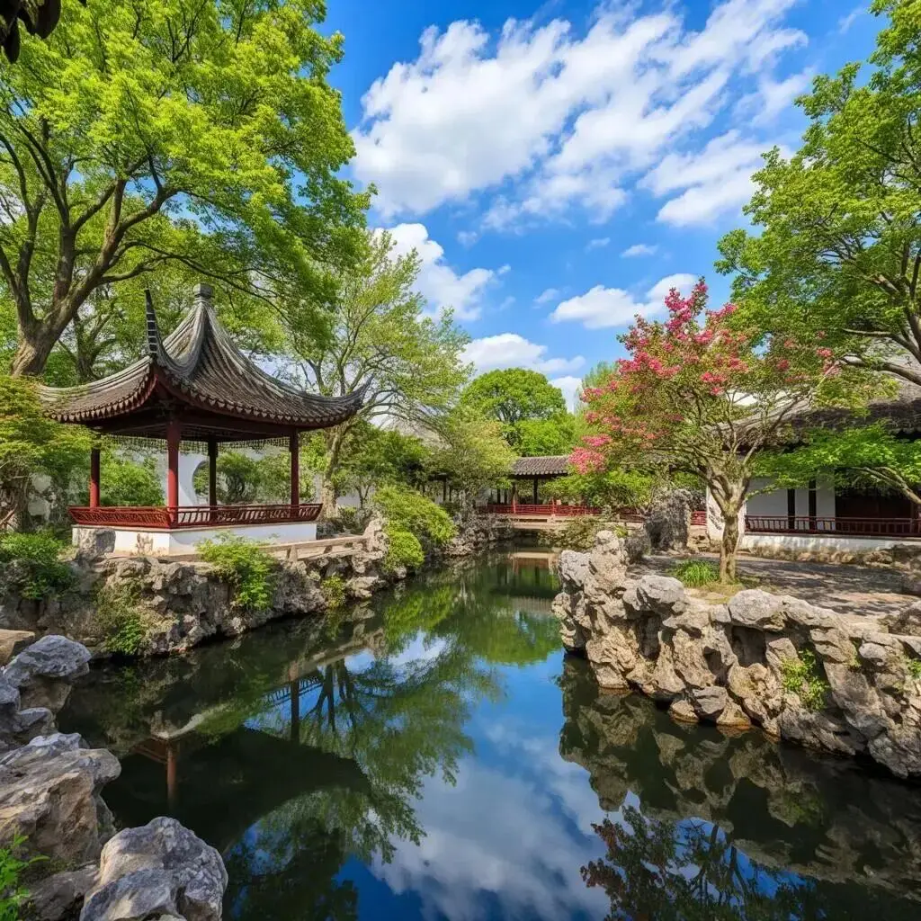 苏州园林墙洞__苏州园林花墙和廊子的介绍