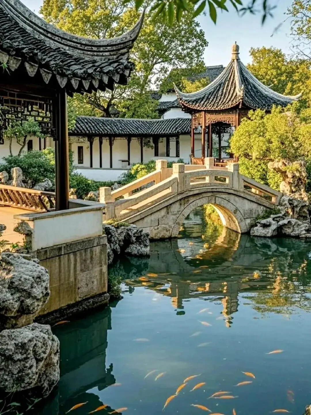 苏州园林墙洞__苏州园林花墙和廊子的介绍