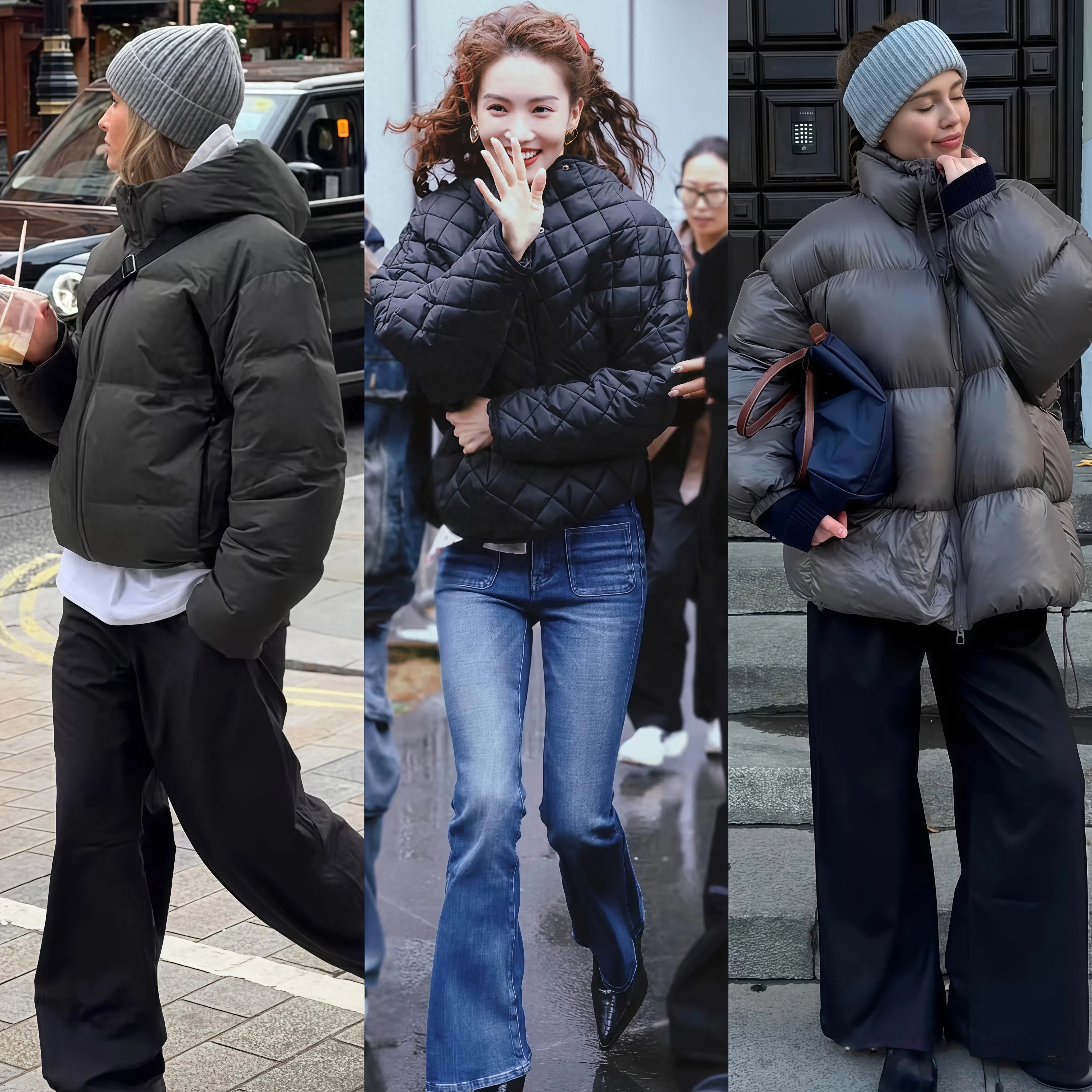 今年冬天“短羽绒”太火了，选这4个经典色，再穿三年都不会过时