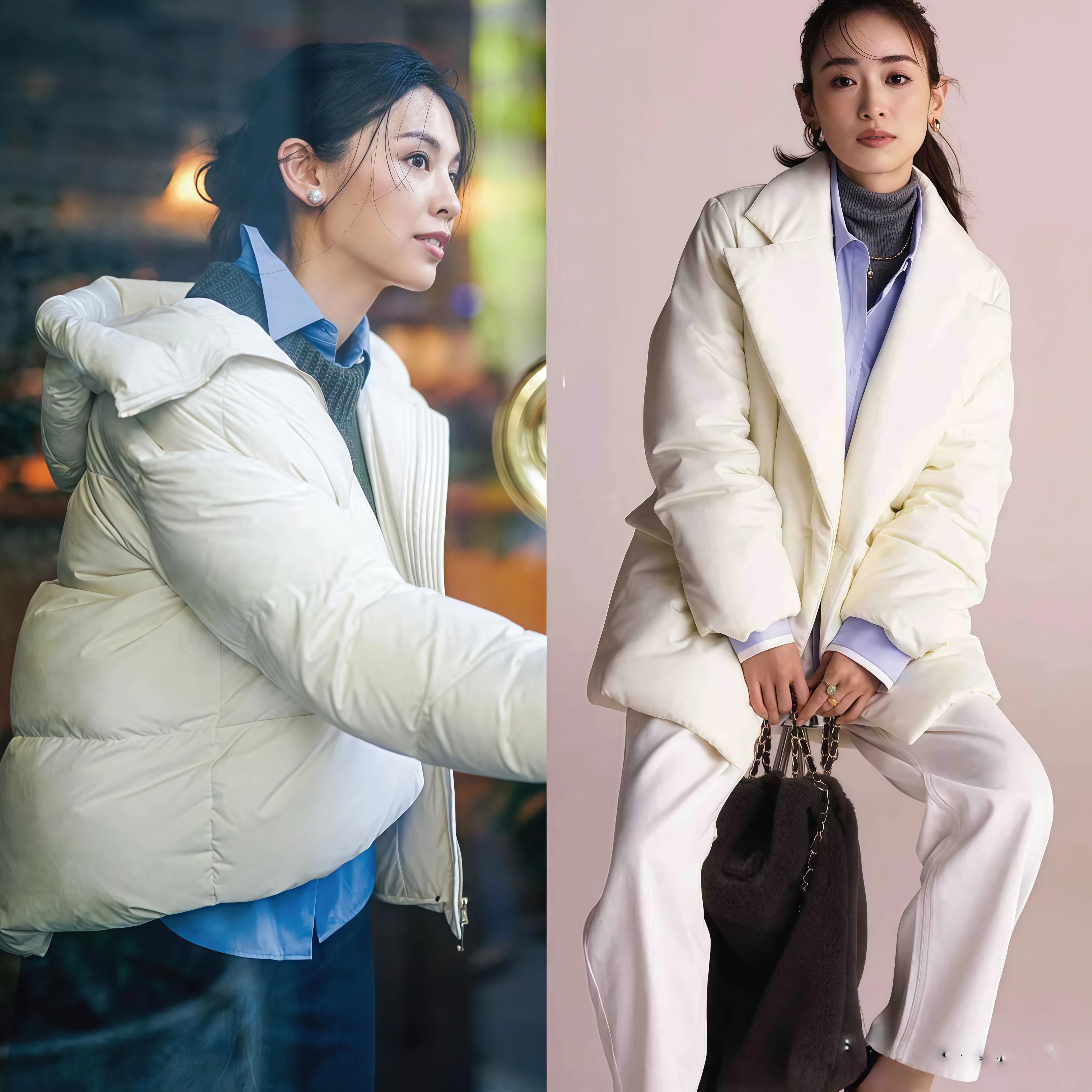 短款羽绒服冬天穿冷不冷_冬装短款羽绒服_