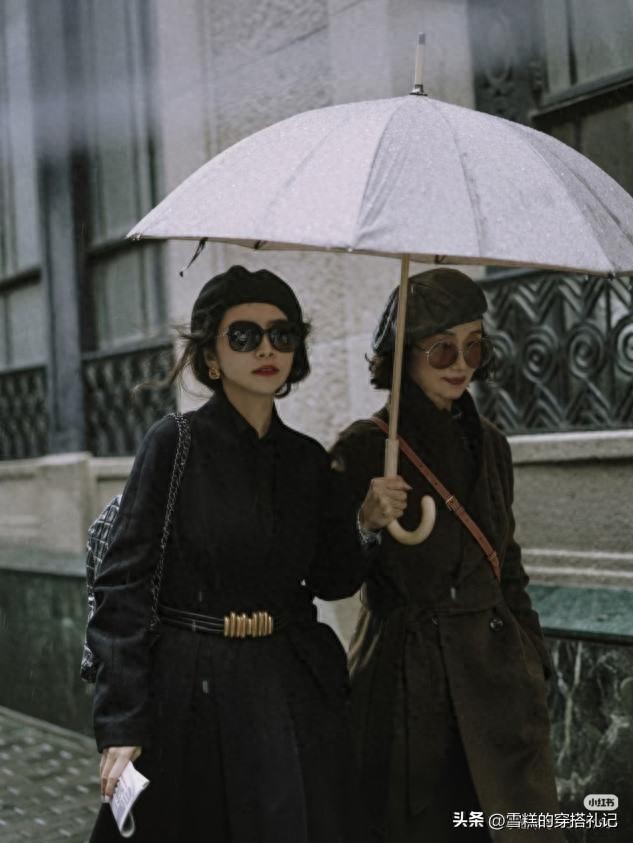 三木博士这10套搭配模板，拯救你衣柜里的“黑大衣”，照穿就时髦