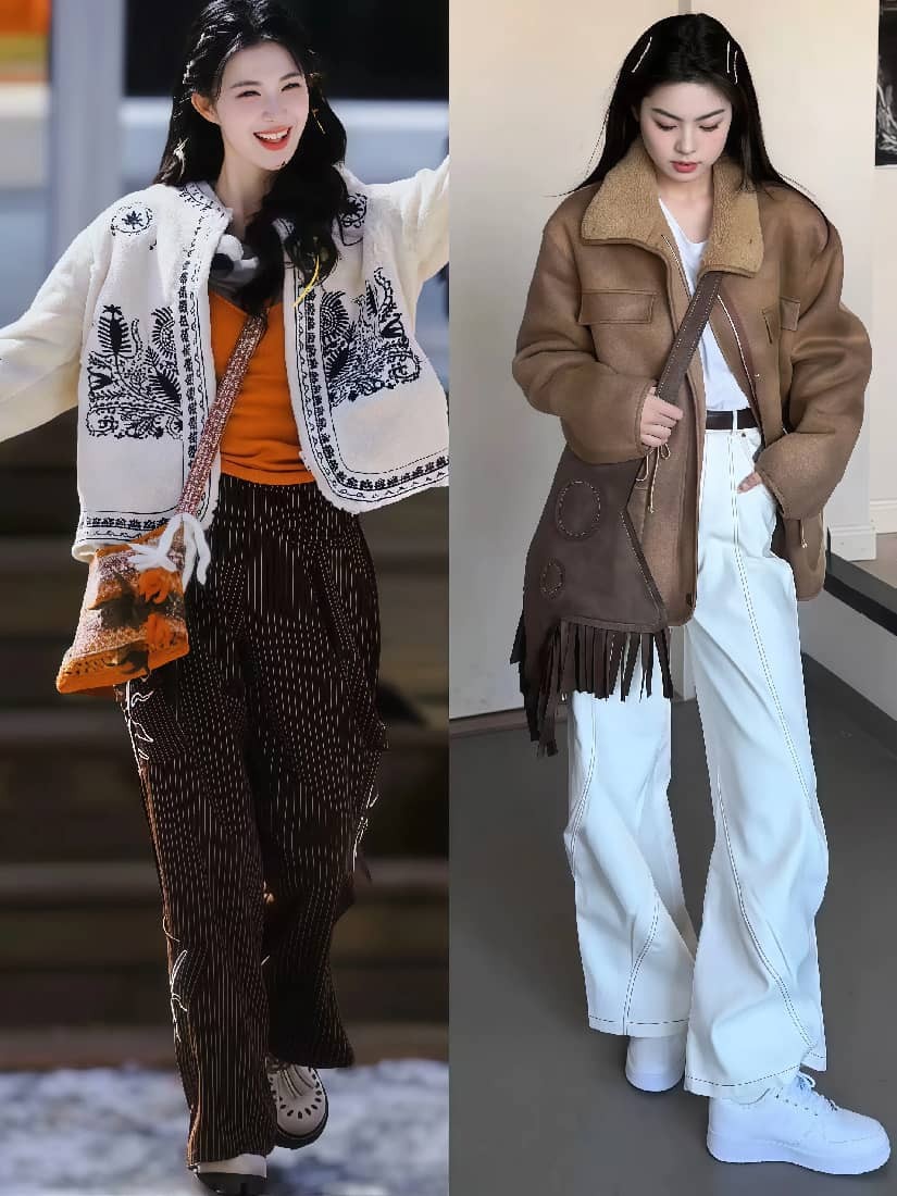 夏天穿的阔腿裤很透咋办__夏天的阔腿裤