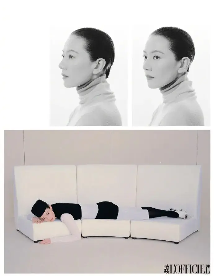 高圆圆开年封封神!大光明盘发,40 + 优雅戳心巴!_高圆圆开年封封神!大光明盘发,40 + 优雅戳心巴!_