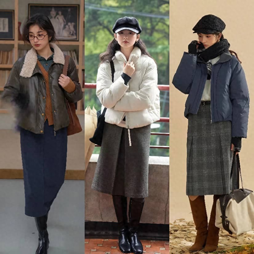 今年冬天“羽绒服+靴子”=最时髦打开方式！保暖洋气，越穿越高级