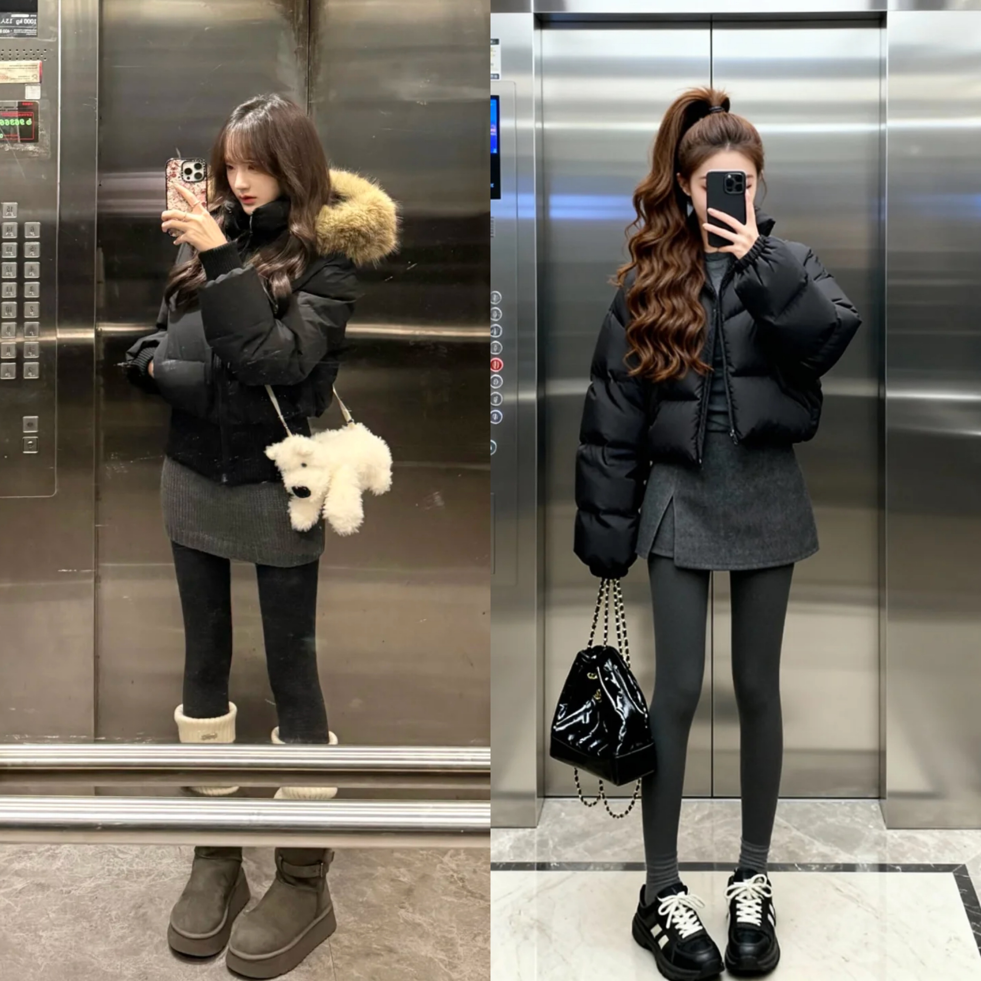 冬天时尚搭配__冬季穿搭暖和