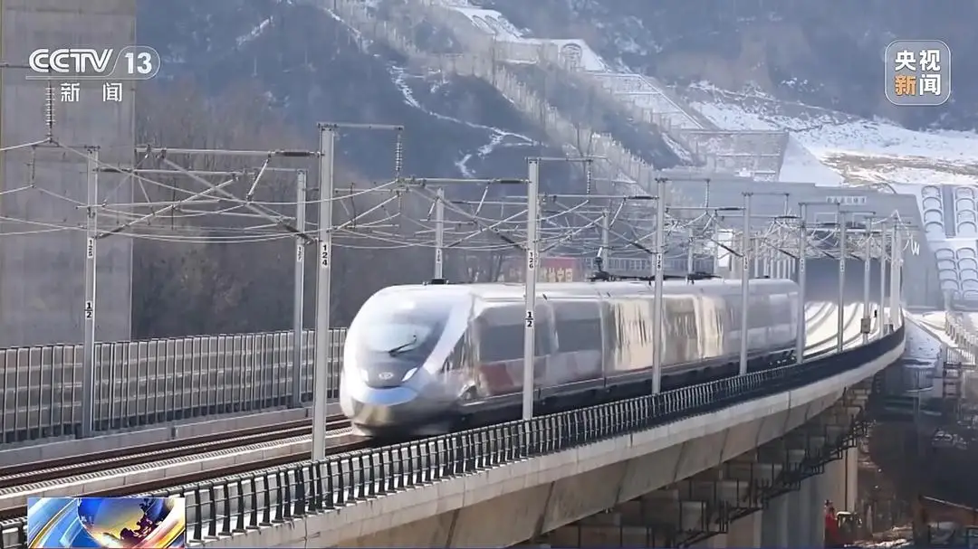 陕北的高铁站_关中城际高铁_