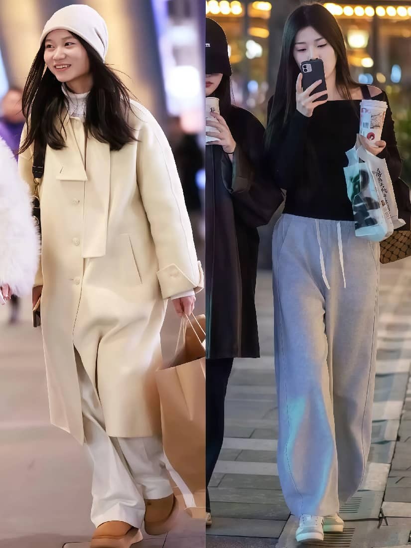 重庆女孩穿着_重庆穿秋裤_