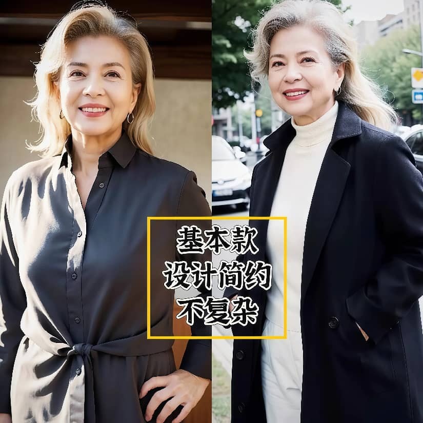 _这才是60岁女人该有的打扮：发不过肩、首饰不戴金，到老也很高级_这才是60岁女人该有的打扮：发不过肩、首饰不戴金，到老也很高级