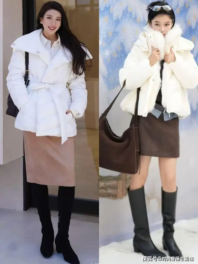 _“白色外套”今年冬天又火了，这样穿时髦又高级，关键人人买得起_“白色外套”今年冬天又火了，这样穿时髦又高级，关键人人买得起