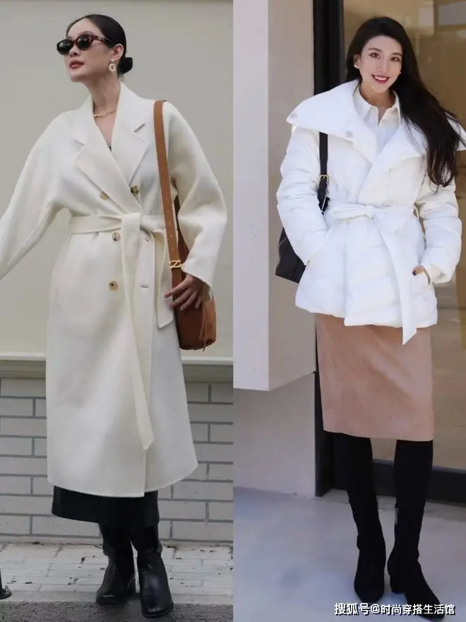 “白色外套”今年冬天又火了，这样穿时髦又高级，关键人人买得起_“白色外套”今年冬天又火了，这样穿时髦又高级，关键人人买得起_
