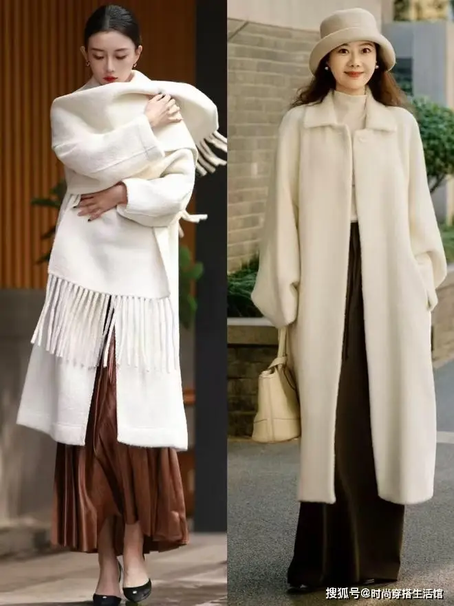 “白色外套”今年冬天又火了，这样穿时髦又高级，关键人人买得起_“白色外套”今年冬天又火了，这样穿时髦又高级，关键人人买得起_