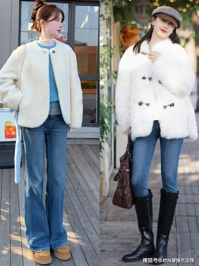 “白色外套”今年冬天又火了，这样穿时髦又高级，关键人人买得起__“白色外套”今年冬天又火了，这样穿时髦又高级，关键人人买得起