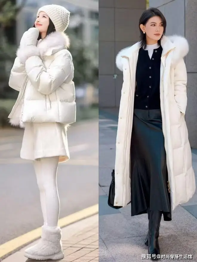 “白色外套”今年冬天又火了，这样穿时髦又高级，关键人人买得起__“白色外套”今年冬天又火了，这样穿时髦又高级，关键人人买得起