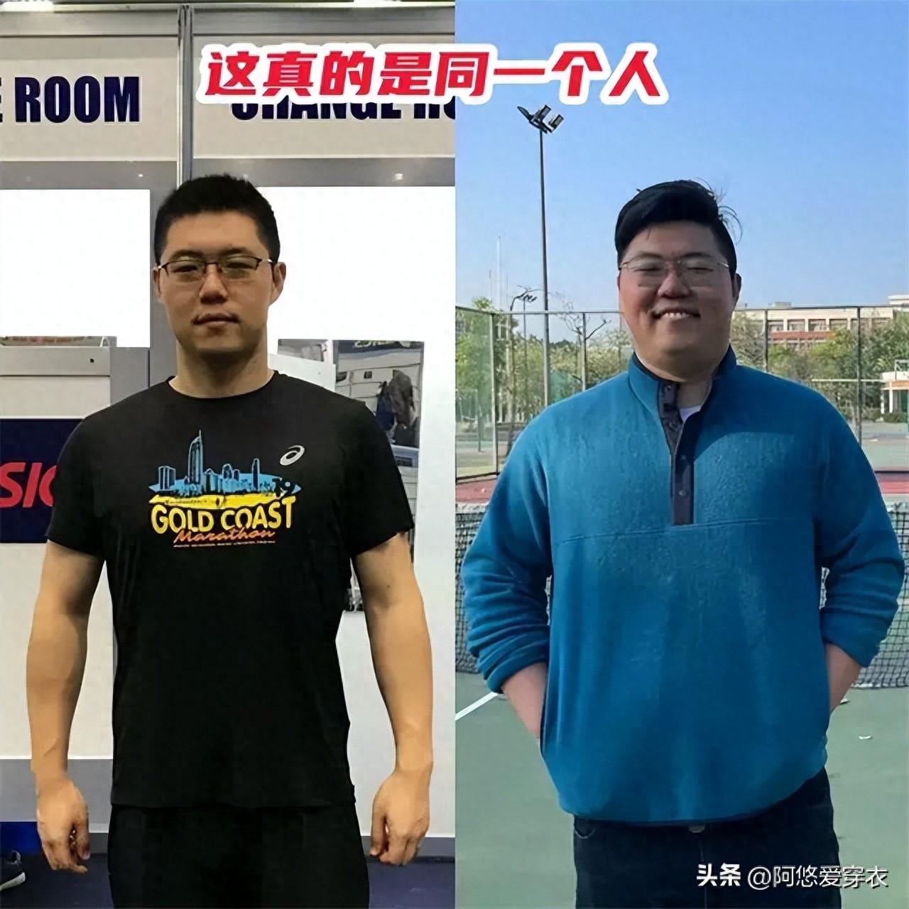 有一种整容叫“坚持健身”！看这几组中年男人运动前后对比就懂了