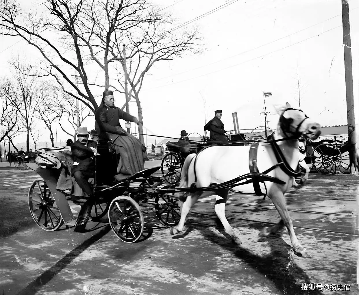 老马车图片__上海老外滩
