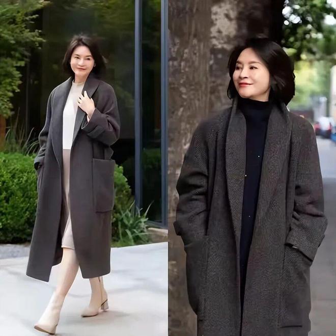 50+女人的穿搭封神技巧来了，抓准这4点，轻松穿出简约高级感